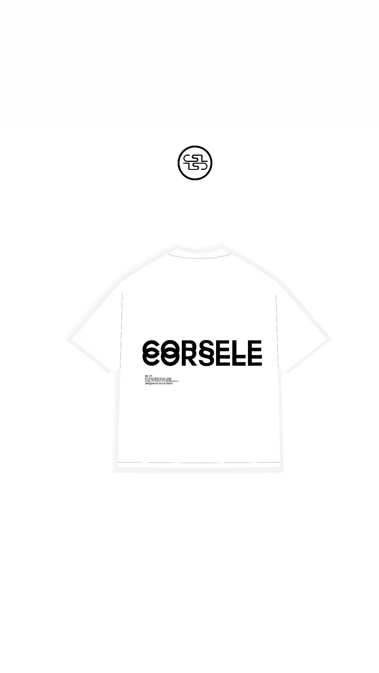 CSL BASIC TEE WHITE