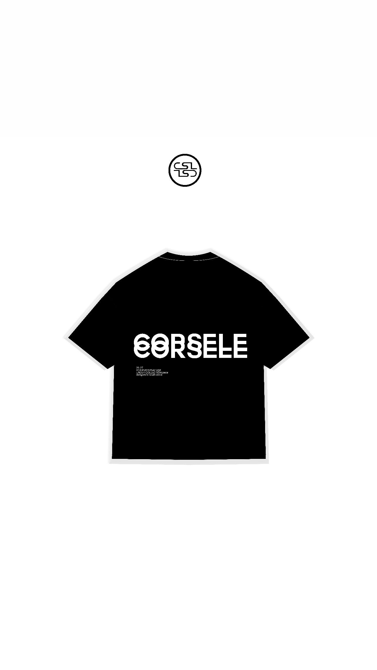 CSL BASIC TEE BLACK